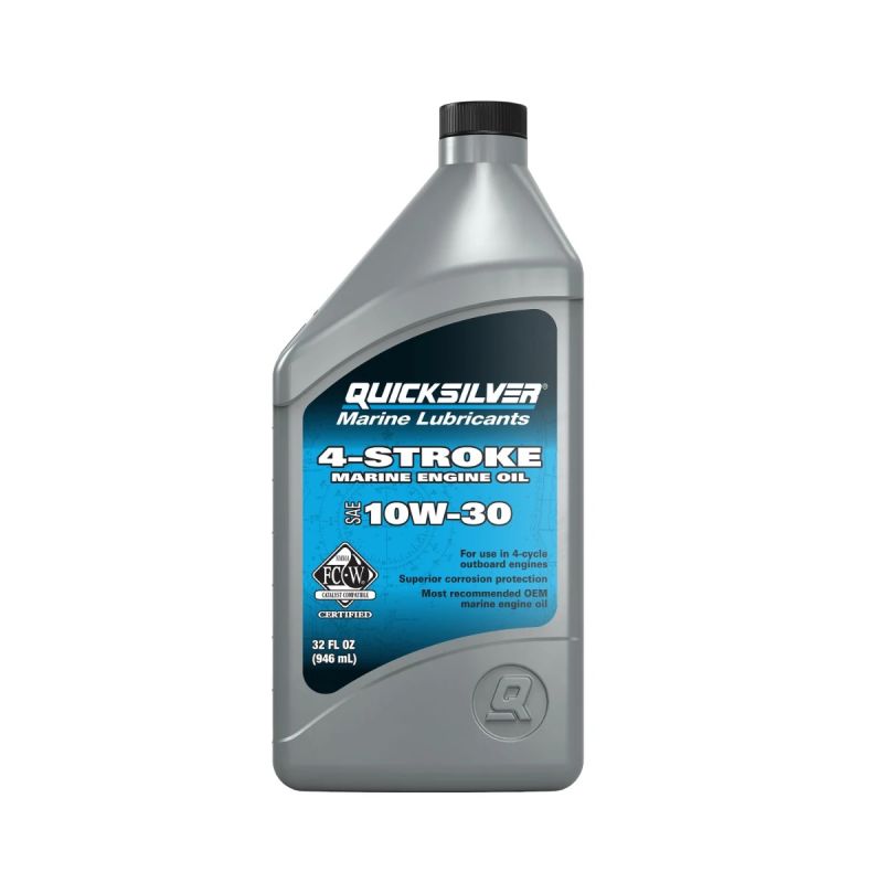 QUICKSILVER 4 Stroke Outboard Oil 1 Litre 10W30 92-8M0086220