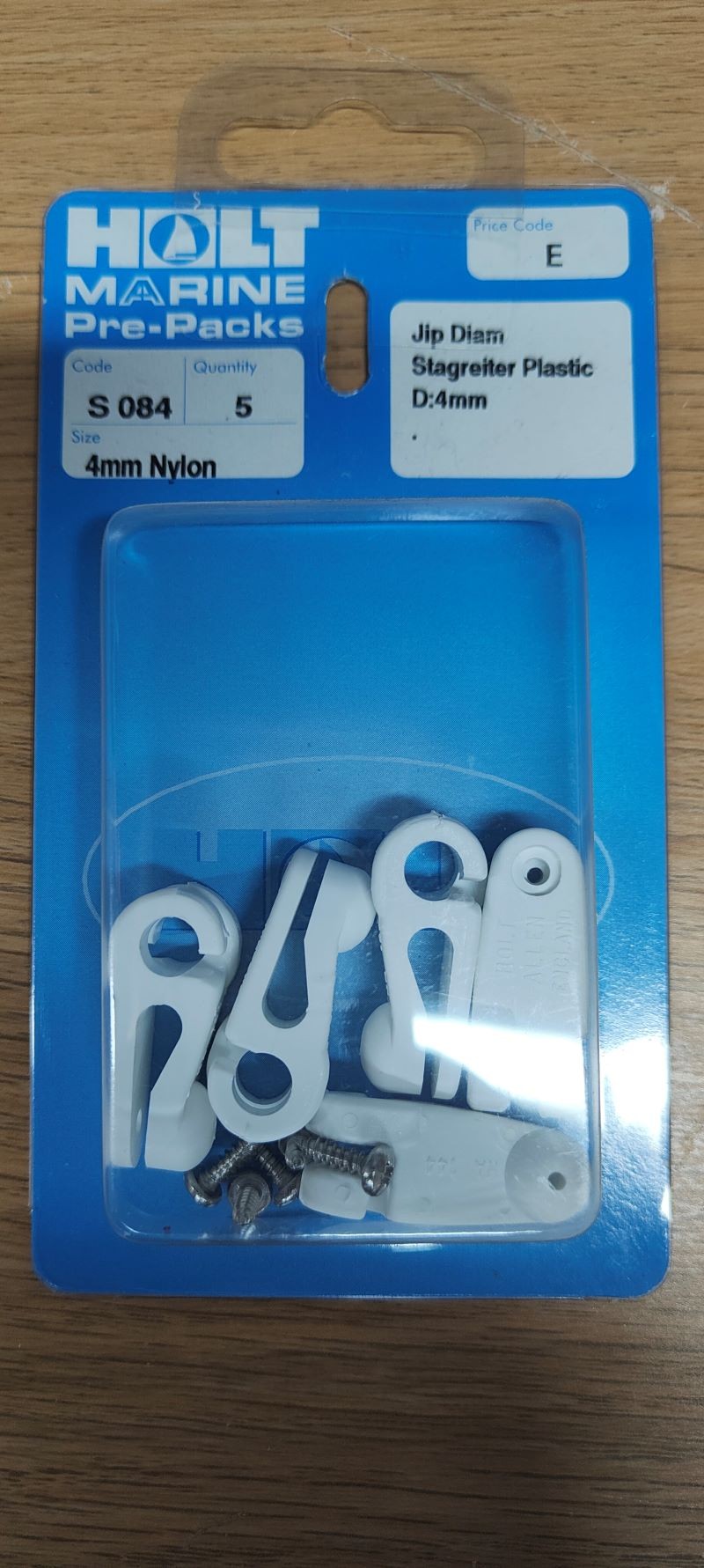 holt nylon 4mm jib sheet hank