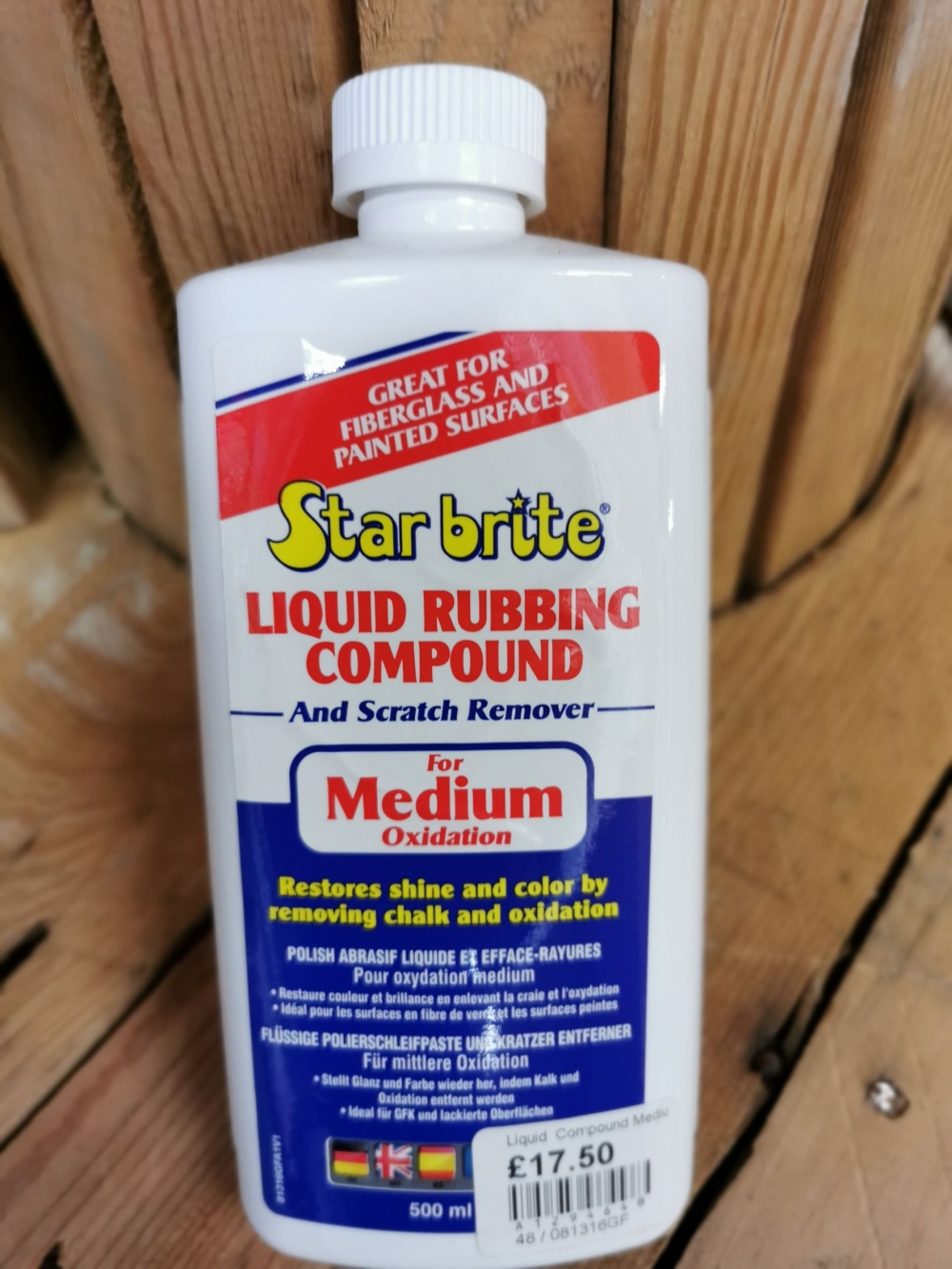 star brite medium liquid rubbing compound
