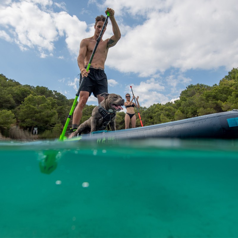 Jobe Stream Carbon 40 SUP Paddle Lime 3-piece