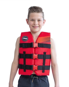 jobe kids buoyancy aid red