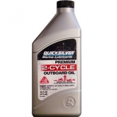 OUTBOARD Oil Quicksilver 2 Stroke Premium TC-W3 1 Litre 92-858021QB1